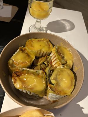 Green tabakta kasarfel vegan  at Efendi Doner in Bucharest