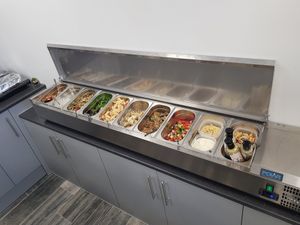 Salad bar at Plant Cafe - maybe closed in Ipswich