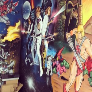 Ohh the nostalgia! at El Verde Comic Café in Rio Grande
