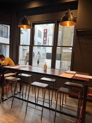 Interior #Veganuary at Hakata in South East London