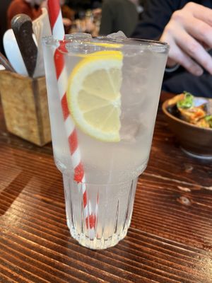 Square root soda lime and lemongrass #Veganuary at Hakata in South East London