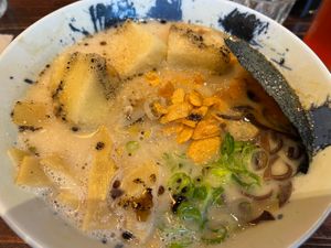 Vegan Kumamoto ramen #Veganuary at Hakata in South East London