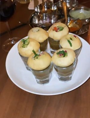 Pani Puri - Vegan! at Swagatam Indian in Bristol