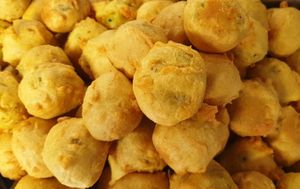 Mumbai Batata Wada - Vegan! at Swagatam Indian in Bristol