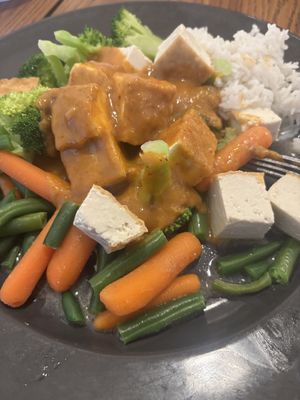 Rama with tofu  at Joy Thai Cuisine in Williamsport