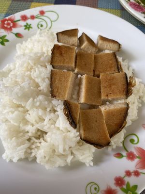 Rice with Side   at Jay Oh Vegetarian in Bangkok