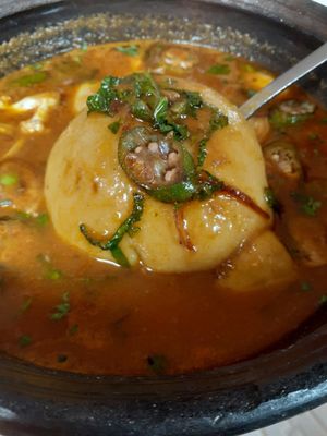 Vegan FUFU 💯 at Tatale Vegan Restaurant in Accra
