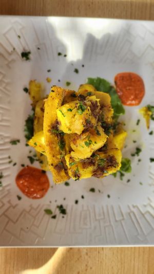 Good food #Veganuary at Tatale Vegan Restaurant in Accra