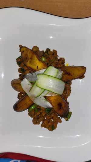 Flavorful!  #Veganuary at Tatale Vegan Restaurant in Accra