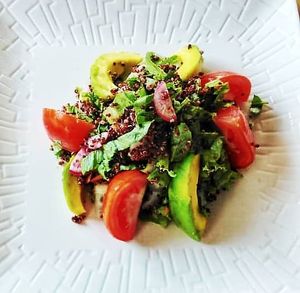 Quinoa Salad  #Veganuary at Tatale Vegan Restaurant in Accra