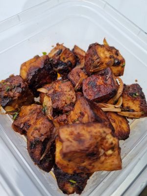 Tofu🤤 at Tatale Vegan Restaurant in Accra