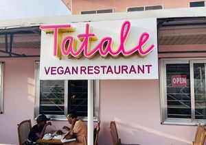  at Tatale Vegan Restaurant in Accra