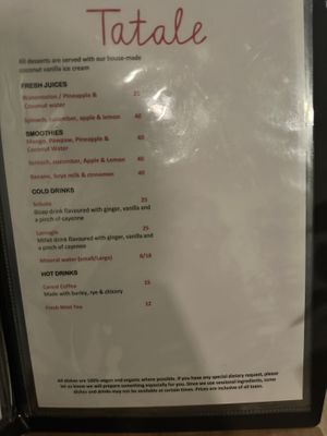   at Tatale Vegan Restaurant in Accra