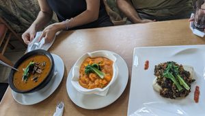 F at Tatale Vegan Restaurant in Accra