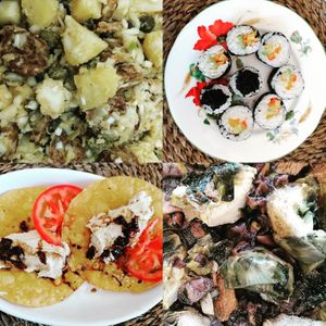 Daily specials at Frutopia Palm Mar in Tenerife