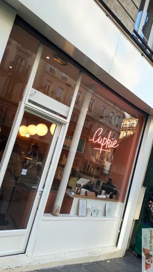 Facade at Cupkie in Paris