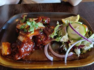 Vegetable manchurian at Archana in Belfast