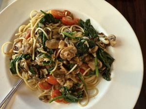 Unique specially made dishjust for us.   at Antonella's Italian Ristorante in Fayetteville