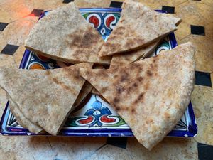 pita bread at Casa Qurtubah in Cordoba