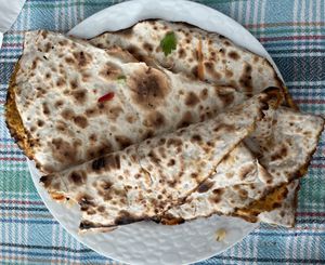 Vegan lahmacun  at Irfan Usta in Istanbul