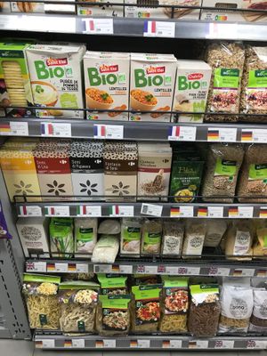 Bio products at Baronesha in Tirana