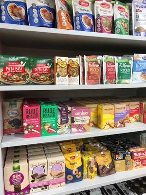 Dry goods at Baronesha in Tirana