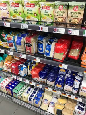 Rices at Baronesha in Tirana