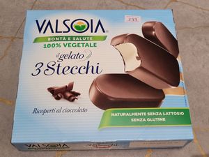 Vegan ice creams. Nice, but insanely sweet. at Baronesha in Tirana