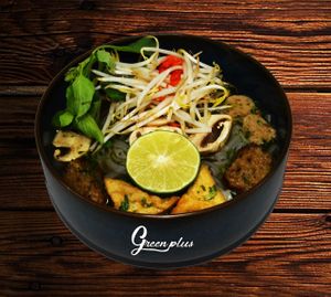 Pho soup at Green Plus in Tangerang