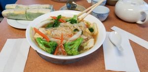 Vegan Pho was very good!   at Osoyoos Pho Vietnamese Cuisine in Osoyoos