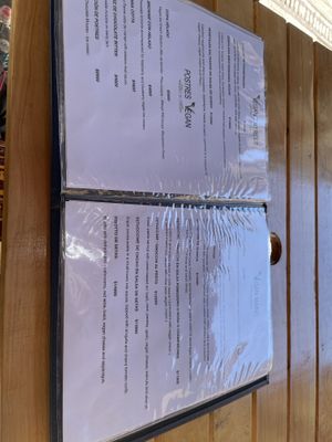 Great vegan menu  at Il Paparazzo in Valparaiso