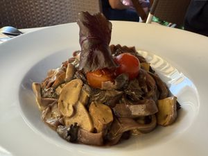 Cacao Fettuccine   at Il Paparazzo in Valparaiso