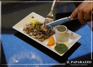 CEVICHE DE CHAMPIÑONES at Il Paparazzo in Valparaiso