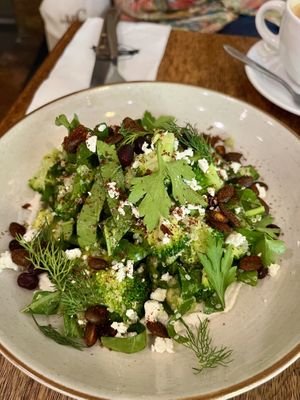 THE GREEN GODDESS SALAD WITH VEGAN FETA etc 🤤💖  at Bubba's - Had Yao in Koh Phangan