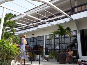 Outside at Bubba's - Had Yao in Koh Phangan