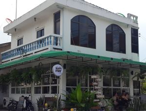 Outside at Summer Stone Cafe and Bistro in Koh Phangan