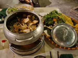 Way more than I could eat. at Secret Garden in Ho Chi Minh City