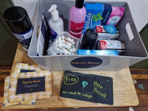 free toiletries at Zero Waste Hub in Edinburgh