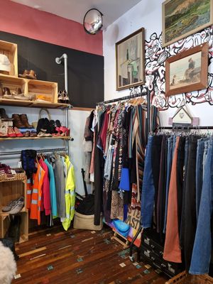 Second-hand clothes 2 at Zero Waste Hub in Edinburgh