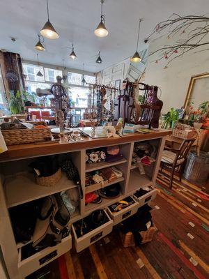 Interior at Zero Waste Hub in Edinburgh