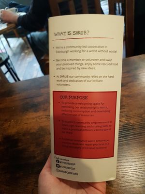  at Zero Waste Hub in Edinburgh