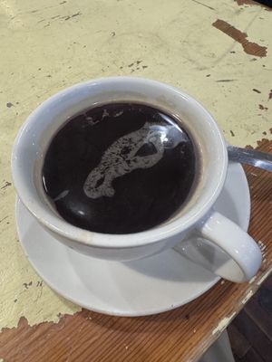 Coffee  at Zero Waste Hub in Edinburgh