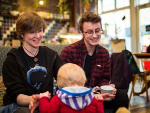 Family friendly at Zero Waste Hub in Edinburgh