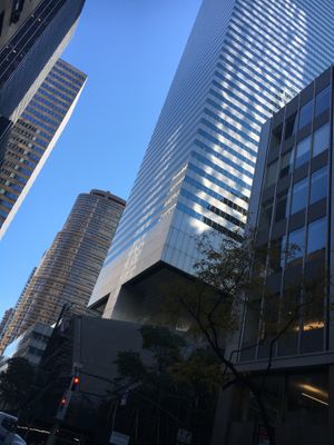 Citicorp Center (on the corner of Beatnic). at Beatnic - Lexington Ave in New York City