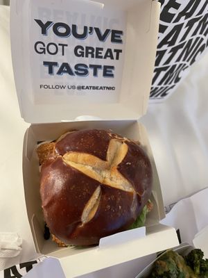 Delicious couldn’t eat it all but was so tasty !  at Beatnic - Lexington Ave in New York City