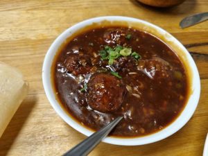 Manchurian at Simply Vegan 'n' Veg in Pooraka