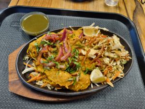 Mock chicken . at Simply Vegan 'n' Veg in Pooraka