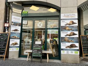 outside  at Brotgefuehle in Leipzig