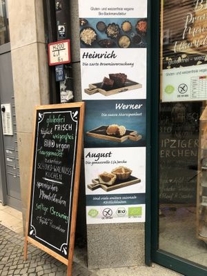 Outside   at Brotgefuehle in Leipzig