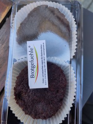 Brownies at Brotgefuehle in Leipzig